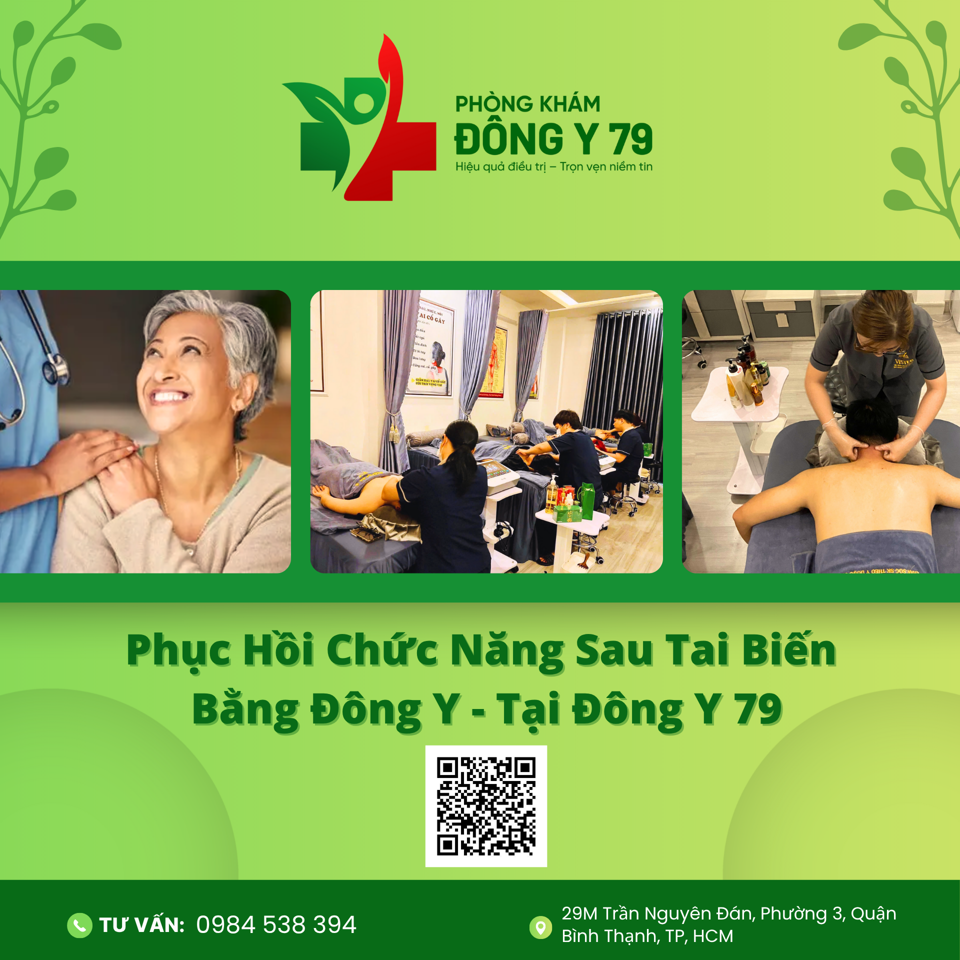 Phục Hồi Chức Năng Sau Tai Biến Bằng Đông Y Tại Đông Y 79